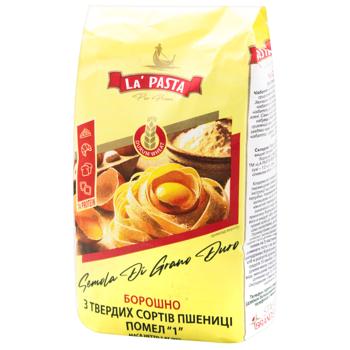 La Pasta Durum Wheat Flour 1kg - buy, prices for METRO - photo 1