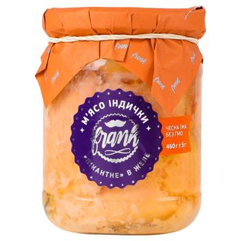 Мясо індейки Frank пикантное в желе 460г - купить, цены на - фото 2