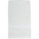 Полотенце Biltex Соты махровое бледно-ментоловый 50х90см