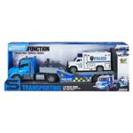 Cars2 Lowboy and Police Bus Play Set