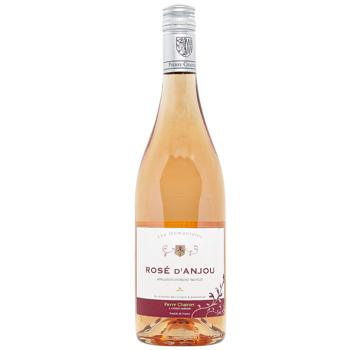 Вино Pierre Chainier Rose d'Anjou полусухое розовое 10.5% 0,75л - купить, цены на Auchan - фото 1