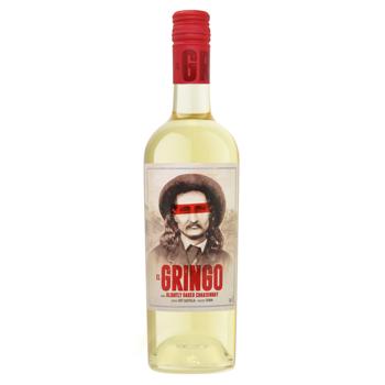 El Gringo Chardonnay White Dry Wine 13% 0.75l - buy, prices for NOVUS - photo 1