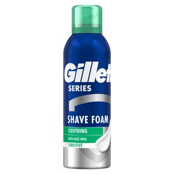 Піна для гоління Gillette Series Sensitive Skin 200мл - купити, ціни на NOVUS - фото 1