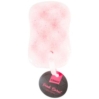 Chisto Pink Coral Bath Sponge