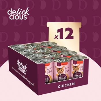 Delickcious Drink with Chicken for Cats 140g - buy, prices for MasterZoo - photo 4