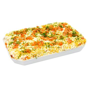 Салат Сьомга під шубою - купити, ціни на КОСМОС - фото 1