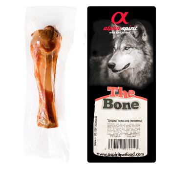 Alpha Spirit Half Bone Dog Snack with Pork