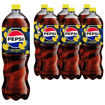 Напиток газированный Pepsi Zero Лимон 1,75л