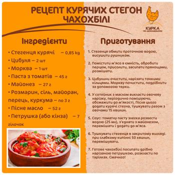 Kurka Po-domashnomu Chilled Chicken Thigh ~600g - buy, prices for Auchan - photo 4