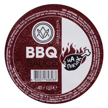 Ascania BBQ Sauce 45ml - buy, prices for NOVUS - photo 2