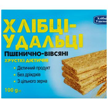 Khlibtsi-Udaltsi Wheat and Oat Crispbread 100g