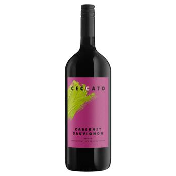 Ceccato Cabernet Sauvignon Red Dry Wine 13% 1.5l - buy, prices for AlcoHub - photo 1
