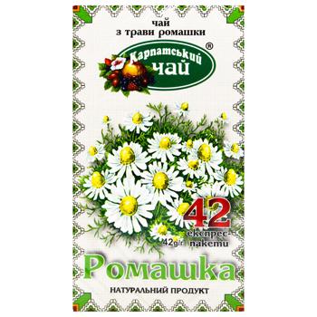 Чай трав'яний Карпатський Чай Ромашка 1г*42шт - купити, ціни на METRO - фото 3