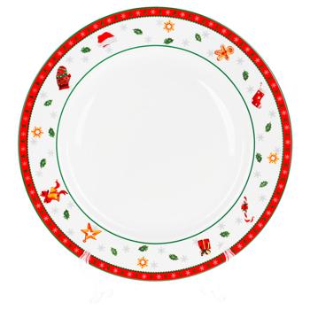 Bona Di Festive Flair Porcelain Dinner Plate 26.7cm