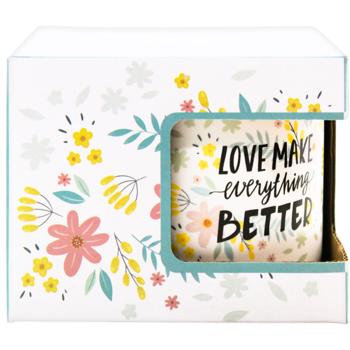 Чашка 350мл SDM074-4003-16125 - купити, ціни на КОСМОС - фото 4