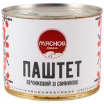 Паштет Мяснов локачи печенка консервированная 525г железная банка Украина