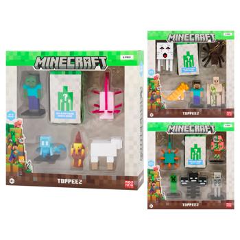 Minecraft Set of Topper Figures 6pcs in Assortment - buy, prices for MegaMarket - photo 1