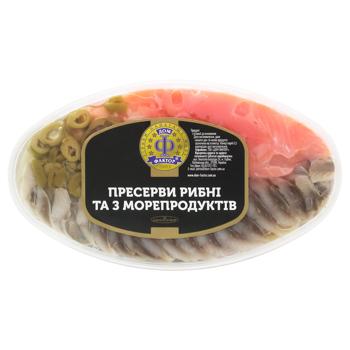 Рыбное ассорти Дом Фактор Мозаика 200г