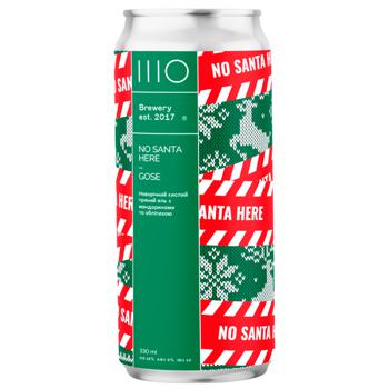 Пиво SHO Brewery No Santa Here світле нефільтроване 6% 0,33л - купити, ціни на WINETIME - фото 1