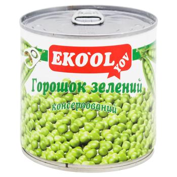 Ekool Canned Green Peas 400g - buy, prices for Torba - photo 1