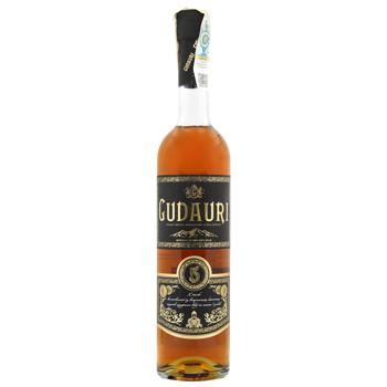 Gudauri Cognac 5 Years 40% 0.5l - buy, prices for METRO - photo 1