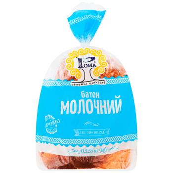 Roma Sliced Milk Loaf 225g - buy, prices for Vostorg - photo 1