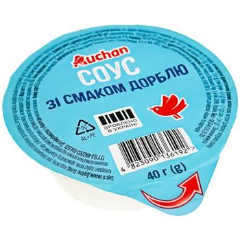 Соус Auchan со вкусом дорблю 40г