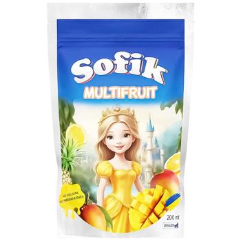 Sofik Multifruit Juice Drink with Mango Flavor 200ml - buy, prices for Auchan - photo 1