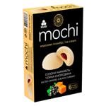 Мороженое Рудь Mochi соленая карамель-черная смородина 240г