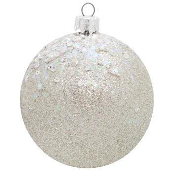 Shiny Champagne Simple Ball 80mm - buy, prices for ULTRAMARKET - photo 1