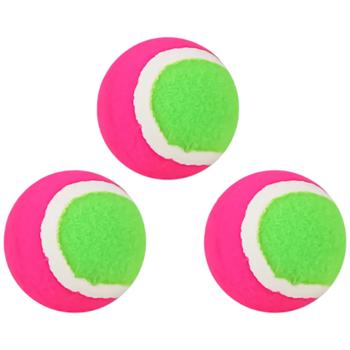 One Two Fun Set of Tennis Balls 3pcs - buy, prices for Auchan - photo 1