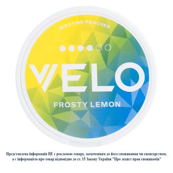 Паучи никотиносодержащие Velo Frosty Lemon классический 20шт - купить, цены на - фото 2