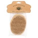 Мочалка для тела овальная 4,5х9х14см