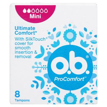 O.B.® Pro Comfort Mini Tampons pcs - buy, prices for COSMOS - photo 3