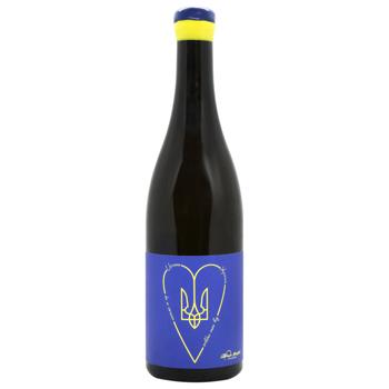 Alfredo Maestro Ucrania De Mi Corazon Sulfites-Free Semi-Sweet White Wine 15% 0.75l - buy, prices for MegaMarket - photo 1