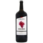 Koblevo Chateau La Roche Red Semi-sweet Wine 9-12% 1.5l