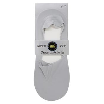 Підслідники чоловічі Cool Socks р.27 сірий - купити, ціни на NOVUS - фото 1