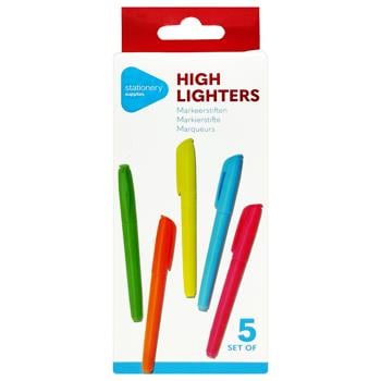 Highlighter Markers 5pcs