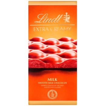 Lindt Exra Creamy Milk Chocolate 80g