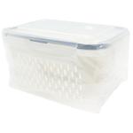 Food Storage Container for Refrigerator with Slots 1700ml 7019-34235
