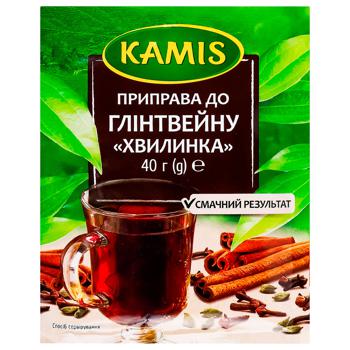 Приправа к глинтвейну Кamis Минутка 40г - купить, цены на Auchan - фото 1