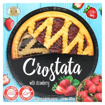 Biscuit-Chocolate Сrostata Strawberry Pie 370g - buy, prices for Auchan - photo 2