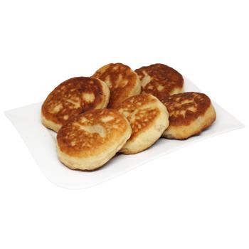 Пиріжки смажені з курячим м`ясом ваг. Кулінар. - купить, цены на КОСМОС - фото 2