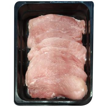 Ескалоп свинячий з тазової частини - купити, ціни на Auchan - фото 1