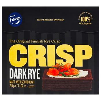 Хлебцы Fazer Dark ржаные 215г - купить, цены на Восторг - фото 2