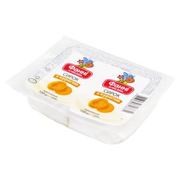 Fanni Thermized Cottage Cheese with Dried Apricots 20% 2x100g