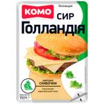 Komo Holland Sliced Hard Cheese 45% 150g