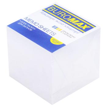 Блок белой бумаги Buromax для заметок 90*90*90мм - купить, цены на За Раз - фото 1