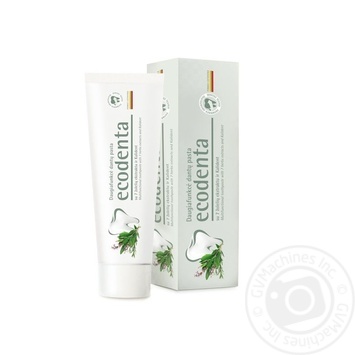 Toothpaste Ecodenta herbs 100ml Lithuania - buy, prices for NOVUS - photo 2