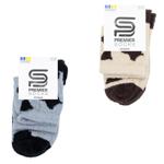 Шкарпетки Premier Socks жіночі з пухнастої пряжі принтовані р.23-25